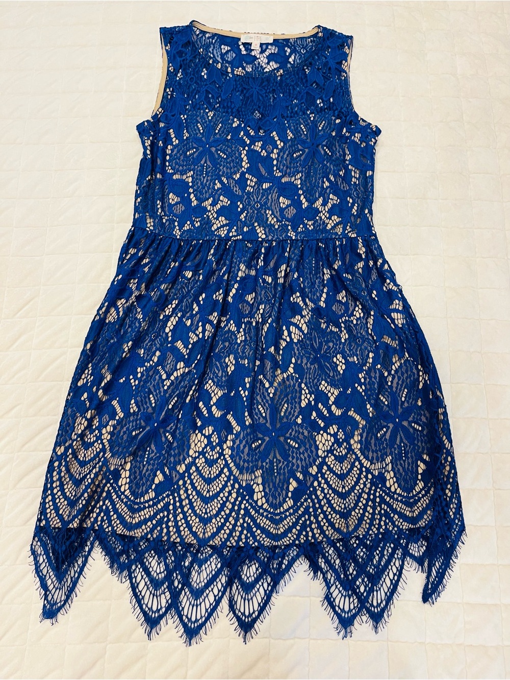 love, Fire Royal Blue Lace women’s Party Dress